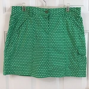 Cotton golf skort